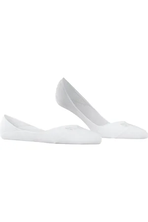 Falke Step Medium Cut Box dames kousenvoetjes - (white)