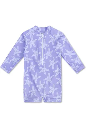 Swim Essentials | Lila Zeesterren UV Zwempak Jongens