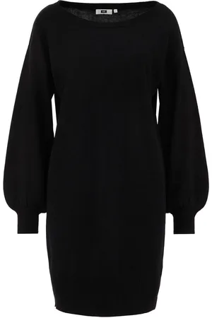 WE Fashion Dames fijngebreide jurk