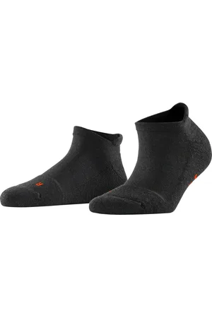 Falke Keep Warm anatomische pluche zool merinowol sneakersokken dames grijs