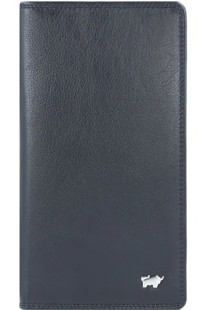 Braun büffel Braun Büffel Leren Portemonnee GOLF Edition 14 Card Wallet Zwart