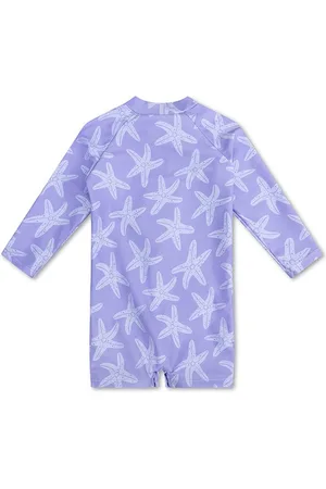 Swim Essentials | Lila Zeesterren UV Zwempak Jongens