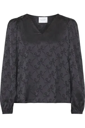 SisterS point Ventia-v.ls3 - Dames Blouse - Black