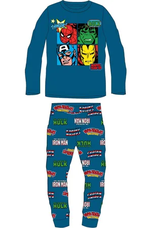 Marvel Spider-man/Hulk/Iron-man/Captian America Pyjama Katoen