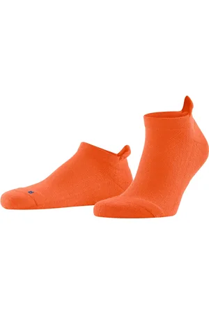 Falke Cool Kick anatomische pluche zool functioneel garen sokken Unisex oranje