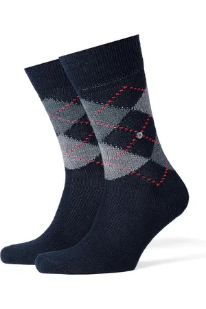 Burlington Preston one-size Zacht En Warm sokken heren blauw