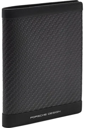 Porsche Design Identiteitskaarthoesje Carbon Passport Holder Zwart Grijs