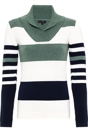 Felix Hardy Sjaalkraag Trui - Sweater %100 Katoen Dames - S