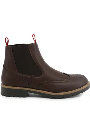 Duca Di Morrone Schoenen - Enkellaarzen - WILFRED-DARKBROWN - Heren - zadelbruin - 40