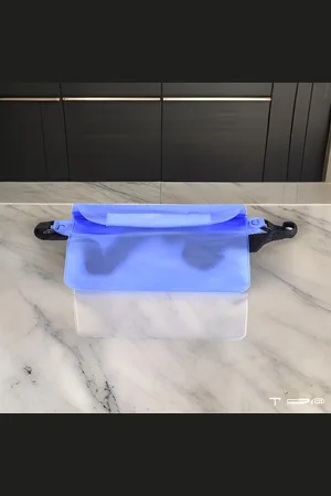 Merkloos Waterdichte Leuke Heuptas Doorzichtig 17X22cm - Waterproof - Kano - Vakantie - Regen - Op Reis - Reizen - Waterdicht – Transparante Heuptas – Outdooractiviteiten – Waterdicht en Handig – Reizen en Dagelijks Gebruik – – 17X22cm