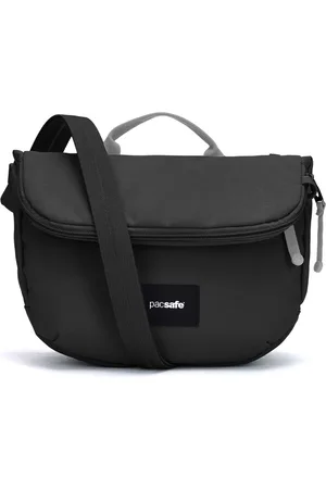 Pacsafe GO Saddle Crossbody - 3.5 L - RFID-blokkerend - Anti-diefstal Tas - Waterafstotend - Beveiligde Tas - Festival Tas - Reistas - Schoudertas - TurnNLock beveiligingshaak - Veelzijdige Opbergtas - Gerecycled Polyester