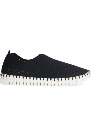 Manfield Dames - Navy loafers