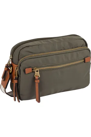 Camel Active Schoudertas Bari Cross Bag Groene