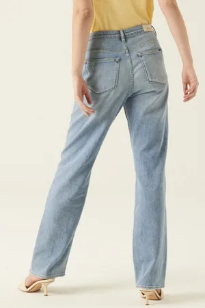 Garcia GS200216 Dames Straight Fit Jeans Blauw
