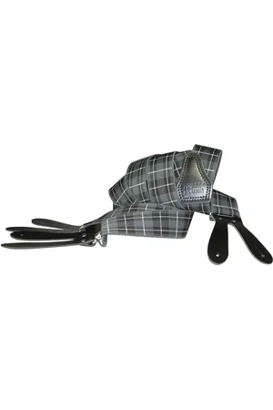 Pierre Mouton Bretel - Volwassenen - Heren - Tartan - Bretel - met Leertjes - - 140cm - 35mm - XL - XXL