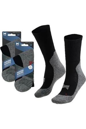 Apollo Wandelsokken - - volwassenen - maat 39/42 - Outdoor - Coolmax - Voor intensief gebruik - 2x paar
