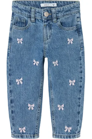 NAME IT Meisjes Jeans Mom - NMFBELLA