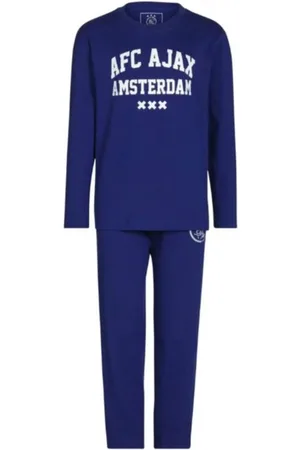 Ajax Pyjama - kind - lange mouw - - maat 128/134 - 100% katoen