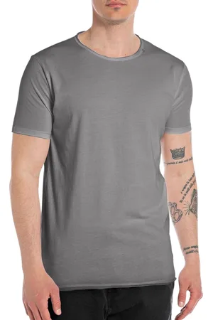 Replay Raw Cut Crew Shirt Heren