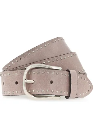 B.belt Studded belt Leer - Dames - 95 cm - rose