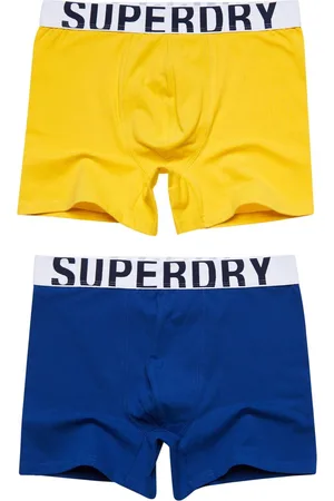 Superdry Heren Boxer Dual Logo Double Pack