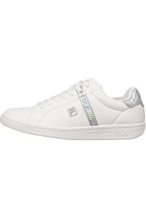 Fila Damen Tennis Sneaker Crosscourt 2 F Women White / Silver-42