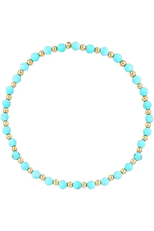 Yehwang Skylar & Jade | Serenity Stone Armband - Edelsteen - Amazoniet - Goudkleurig – Roestvrij Staal – Duurzaam Cadeau voor Vrouwen