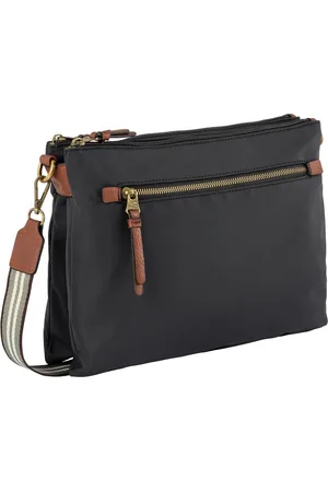 Camel Active Schoudertas Fietsenzak Bari Cross Bag Zwart