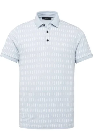 Vanguard Polo Pique Lichtblauw - Modern-fit - Heren Poloshirt