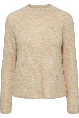 Pieces® PCELLEN LS O-NECK KNIT NOOS BC Dames Trui