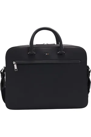 HUGO BOSS Business tas Schoudertas met laptopvak Ray Document Case Zwart