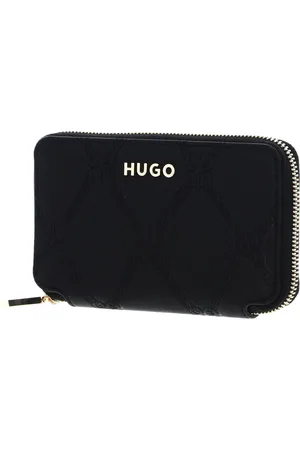 HUGO BOSS Portemonnee Chris Ziparound Wallet Zwart