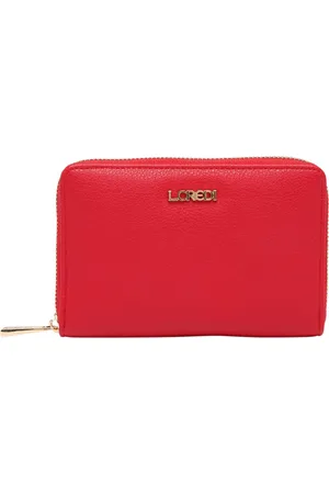 L.Credi Portemonnee Filippa Portemonnaie Rood