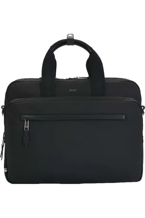 HUGO BOSS Business tas Laptoptas met laptopvak Highway N Document Case Zwart