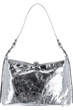 Furla Leren Schoudertas Sfera Soft Shoulder Bag Zilverkleurig