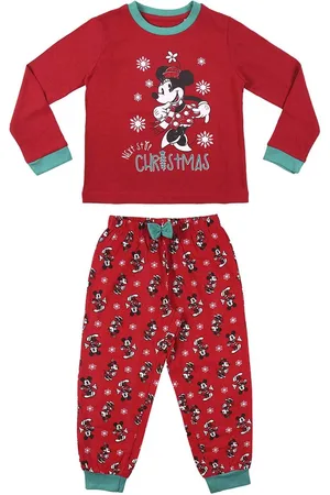 Merkloos Pyjama Kinderen Mickey Mouse Rood