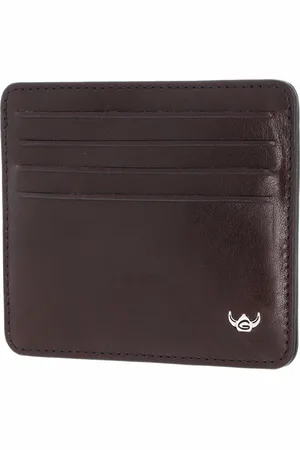 Golden head Leren Kaarthouder Colorado RFID Credit Card Case Wijnrood