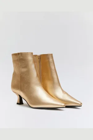 Buonarotti Dames Enkellaarzen - - Imitatieleer