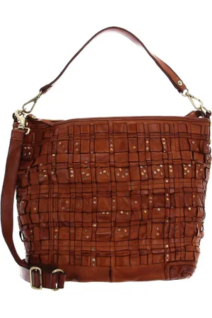 Campomaggi Leren Schoudertas Shoulder Bag Bruine