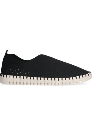 Manfield Dames - Zwarte loafers
