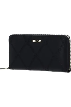 HUGO BOSS Portemonnee Chris Ziparound R Zwart