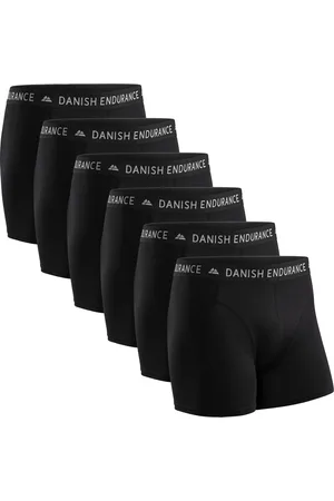 DANISH ENDURANCE Katoenen Boxershorts- Onderbroeken voor Heren- 6 pack