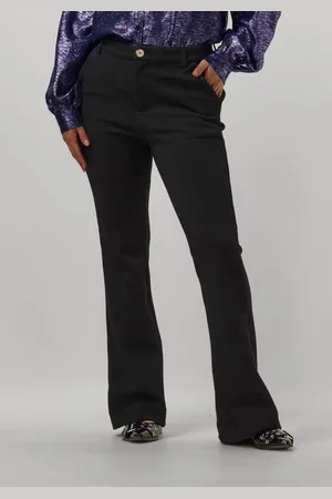 POM Amsterdam Pants - Liv Black Broeken Dames -