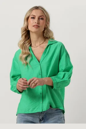 POM Amsterdam Violet Lush Green Blouse Blouses Dames -