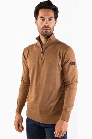 Presly & Sun Heren pullover-Lewis-kameel-L