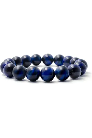 Bixorp Gems Edelstenen Armband - 12mm kralen - Gepolijste Edelsteen Kralenarmband - 20cm