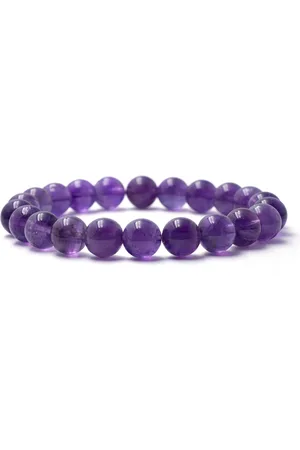 Bixorp Gems Edelstenen Armband - Gepolijste Edelsteen Kralenarmband - 20cm