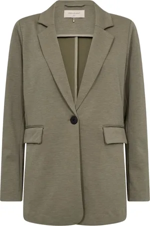 Freequent Blazer Fqnanni Ja Fashion Struc 126724 Deep Lichen Green Mel Dames