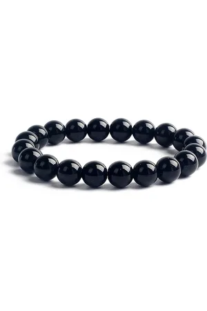 Bixorp Gems Obsidiaan Edelsteen Armband 10mm - Edelstenen Kralenarmband - Spiritueel Cadeau - 20cm