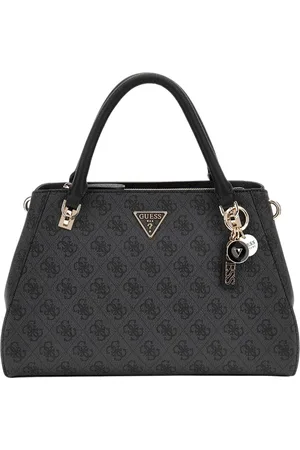 Guess Handtas Schoudertas Noelle Girlfriend Satchel Antraciet